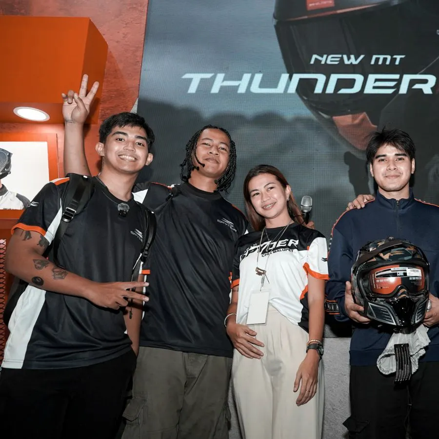 The team at the MT Thunder 4 launch